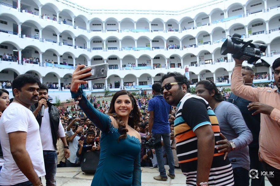 Mahnubhavudu-Movie-2nd-Song-Launch-At-Vignan-College